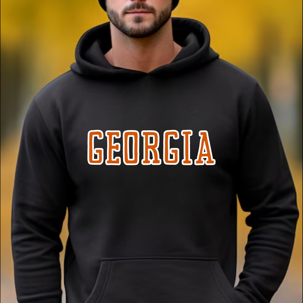 Georgia State College Pullover College Hoodie