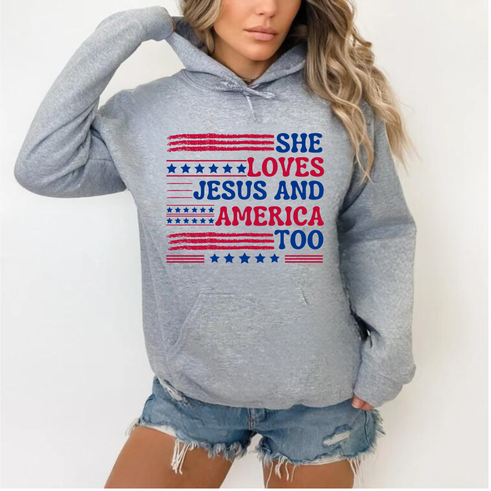 Retro USA  Ladie's Hoodie, Sweatshirt, Tank,  America Hoodie, USA  Apparel