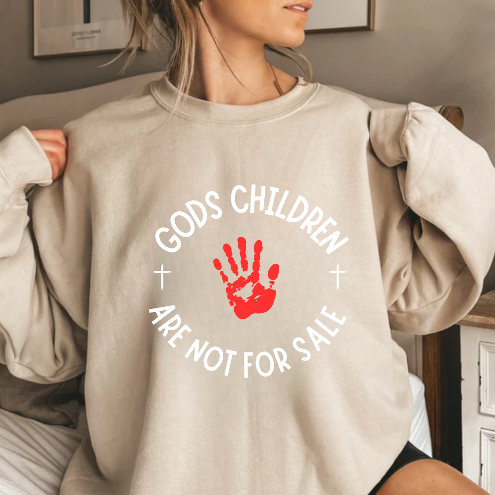 Save the Children, Gods Children Are Not For Sale, End Child Trafficking Hoodie