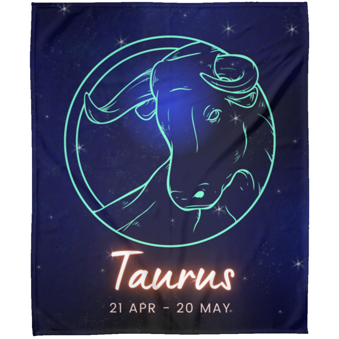 Taurus Zodiac  Arctic Fleece Blanket, Birthday gift