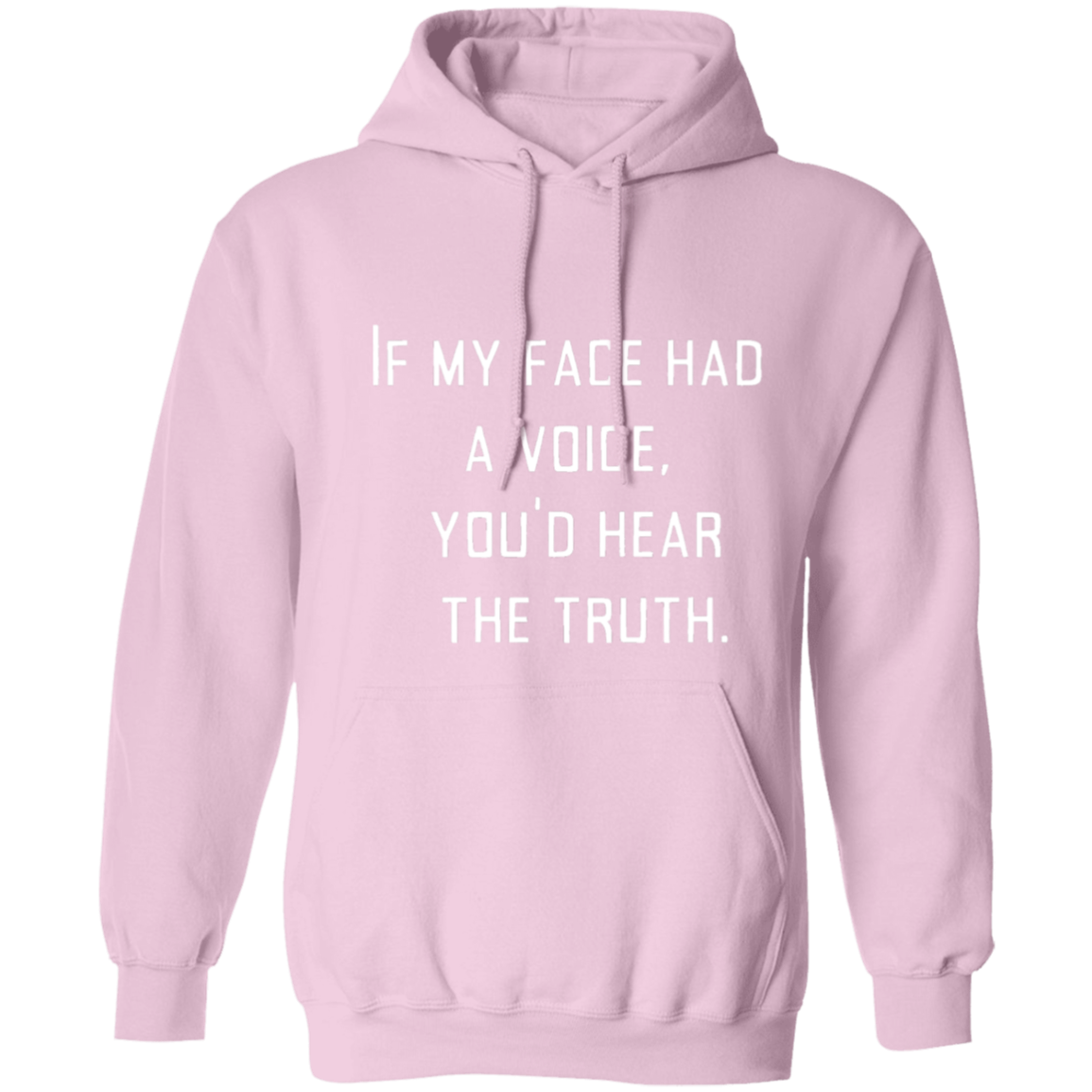 Facial Expressions Pullover Hoodie, Birthday Gift