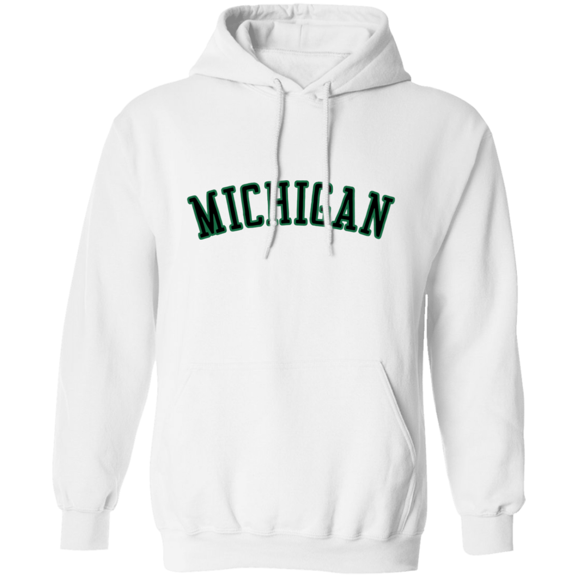 Michigan College Pullover Hoodie, Birthday Gift Unisex College Hoodie