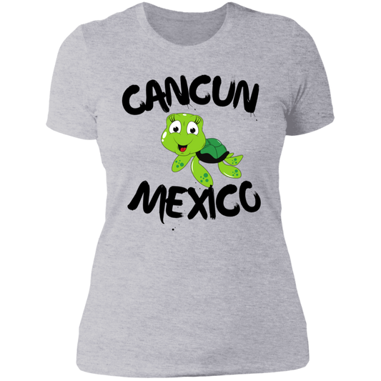 Cancun Mexico  Ladies' Boyfriend T-Shirt