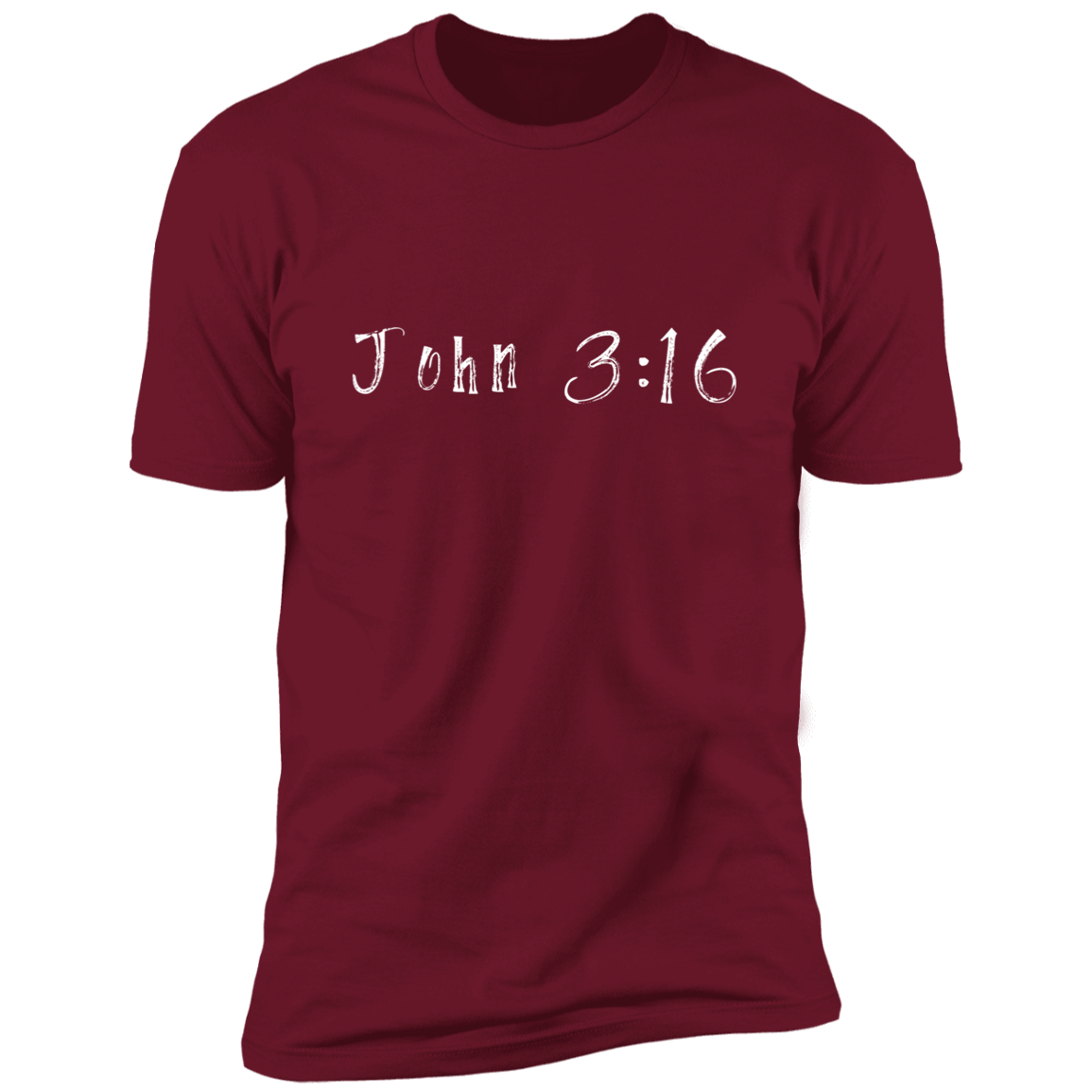 John 3:16 ? Christian Men's Short Sleeve Tee