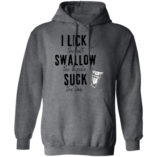 Lick the Lime, Birthday Gift, Fun Humor Pullover Hoodie, Funny Hoodie