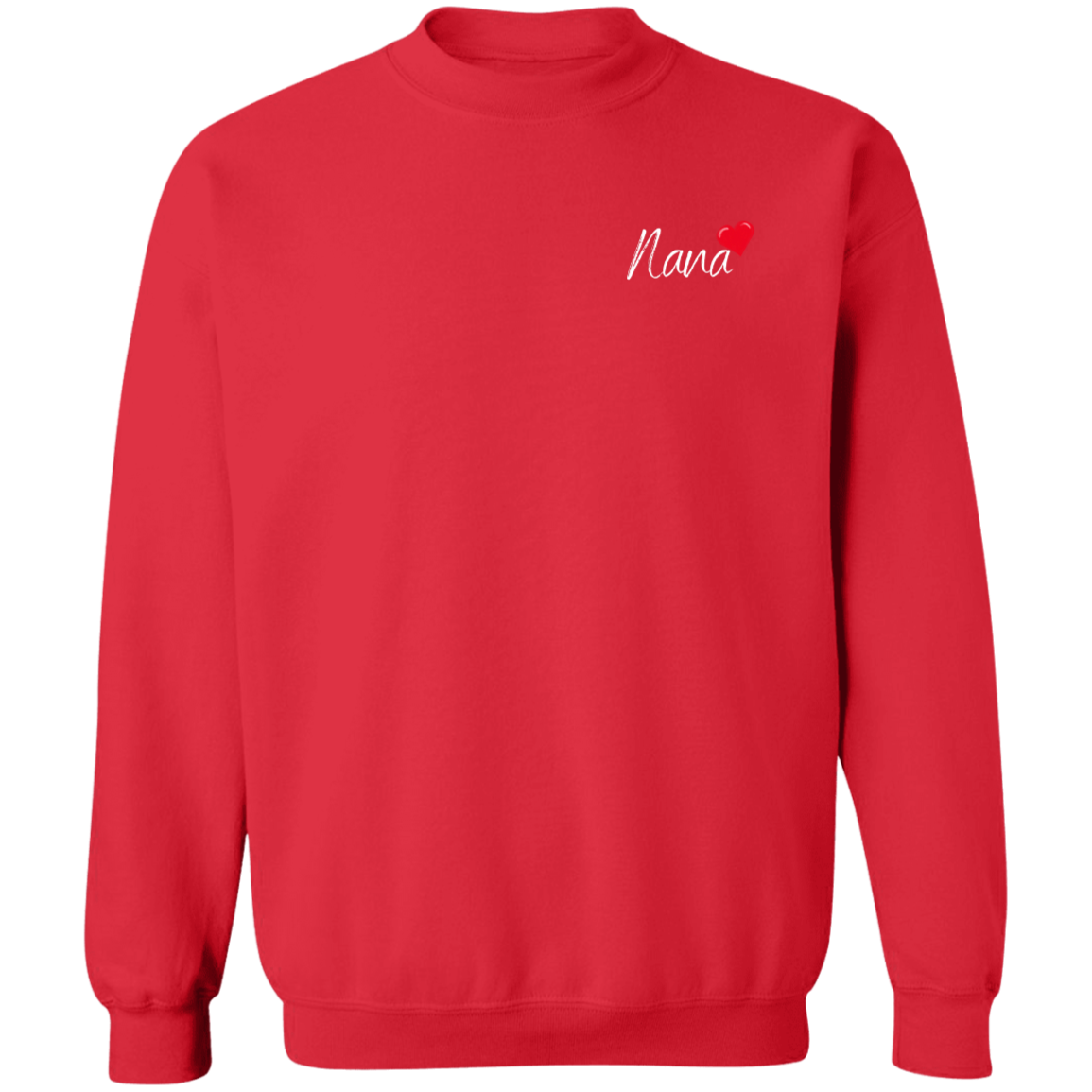 Nana Love  Crewneck Pullover Sweatshirt, Gifts for Nana