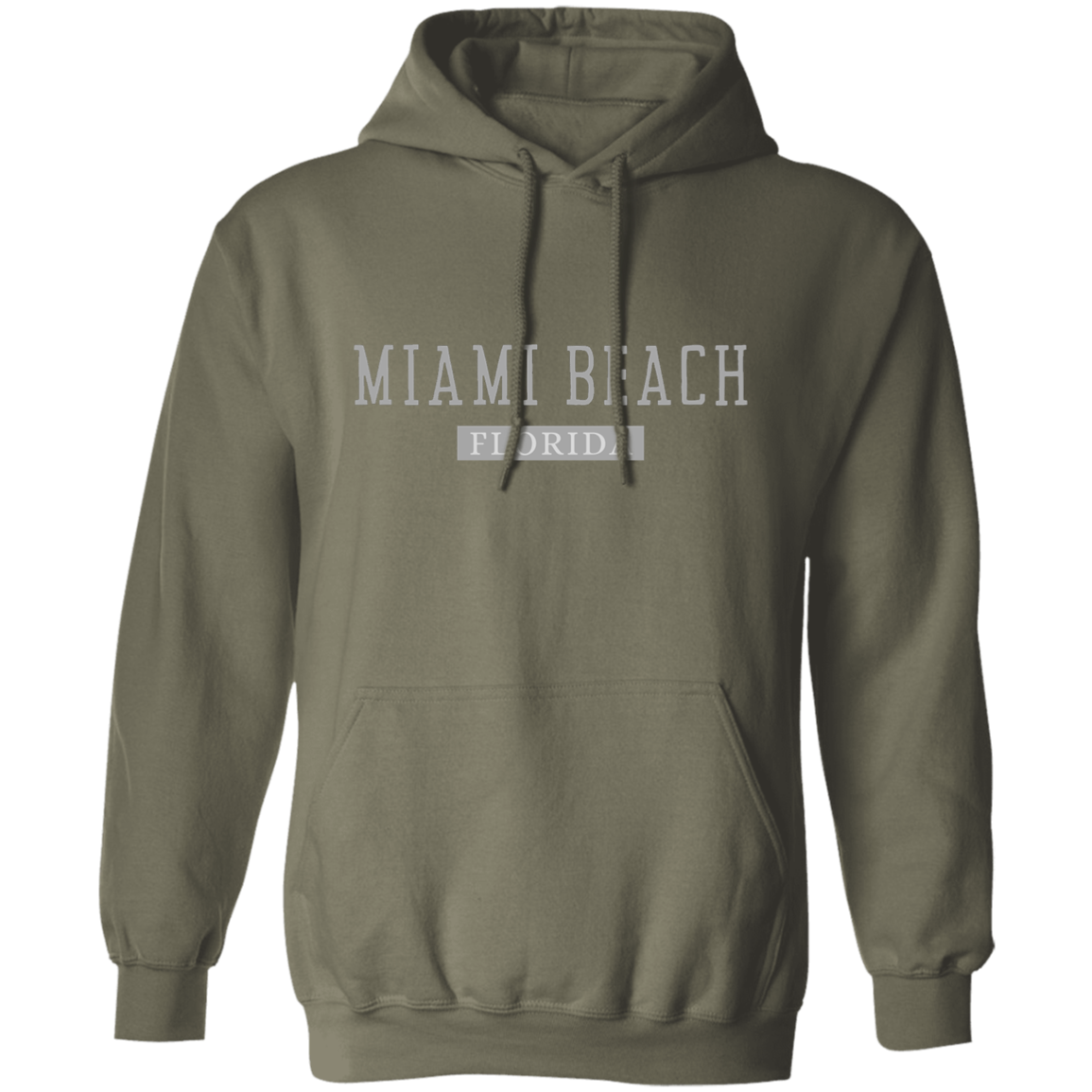 Miami Beach Florida College  Pullover Hoodie, Birthday Gift For Her / Him
