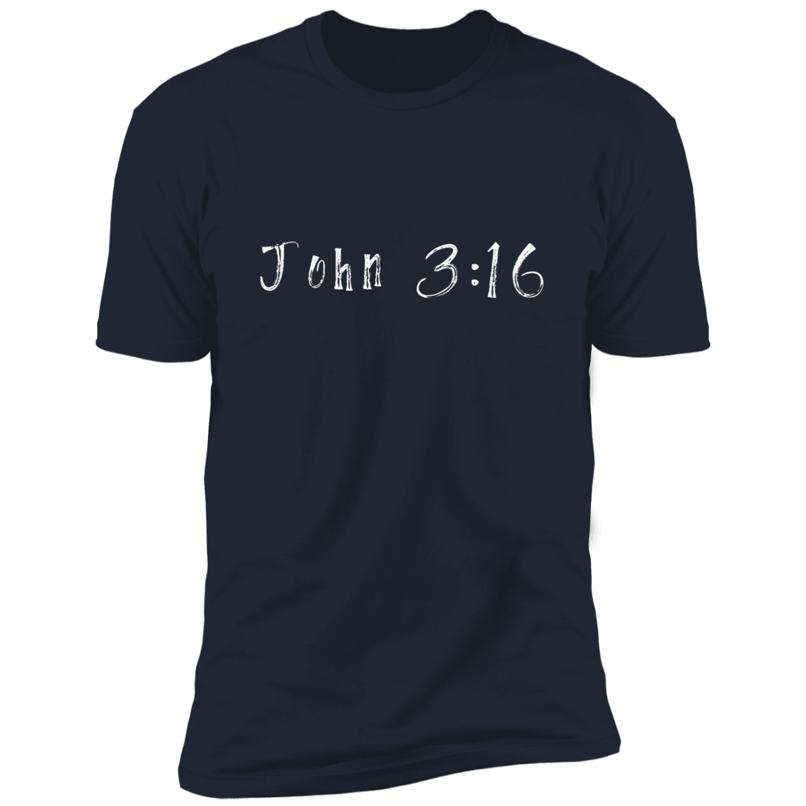 John 3:16 ? Christian Men's Short Sleeve Tee