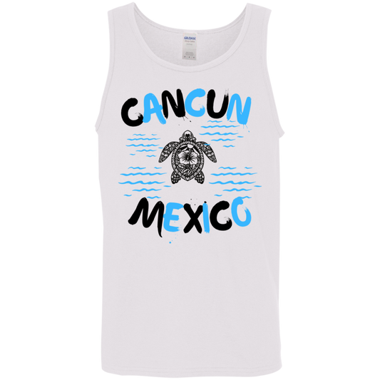 Cancun Mexico Men's Cotton Tank Top