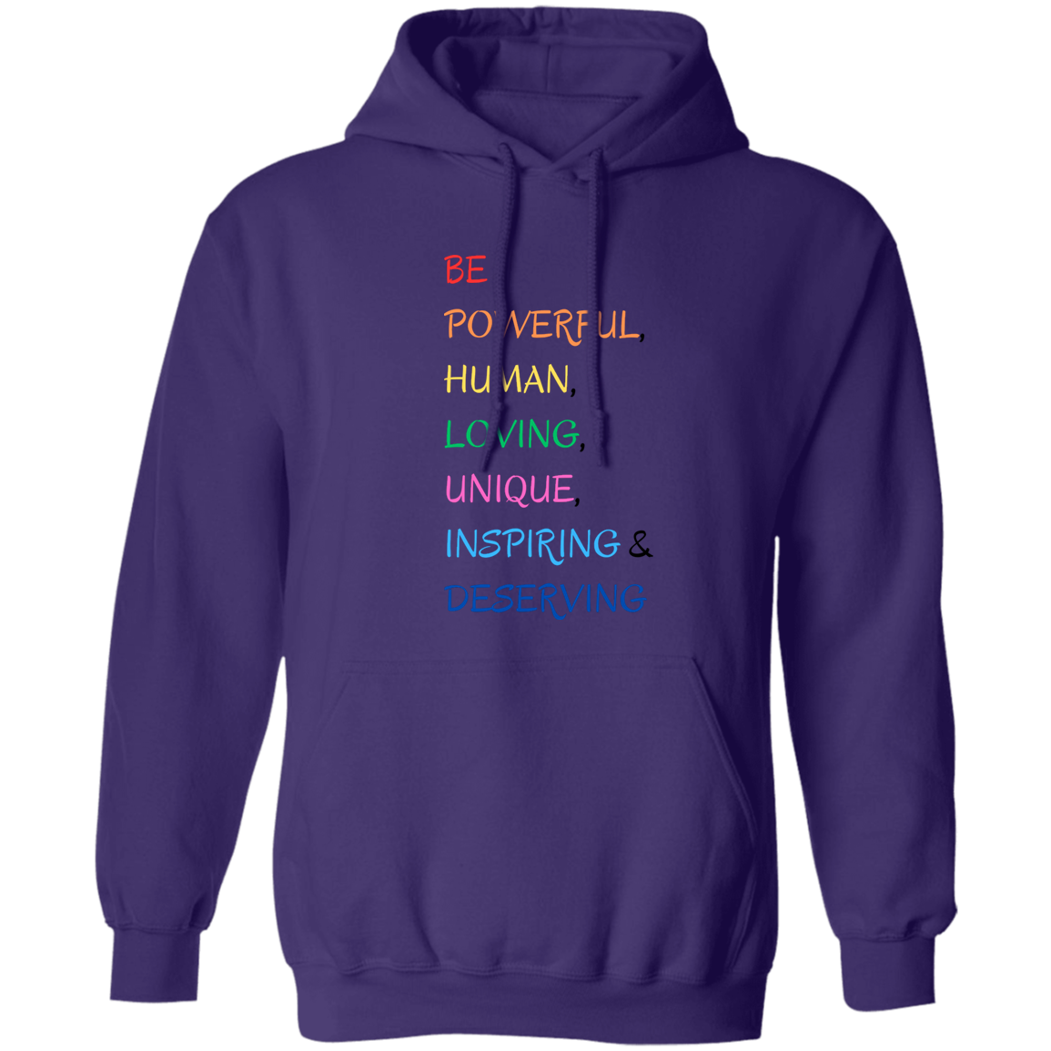 Positivity in Life Pullover Hoodie Unisex