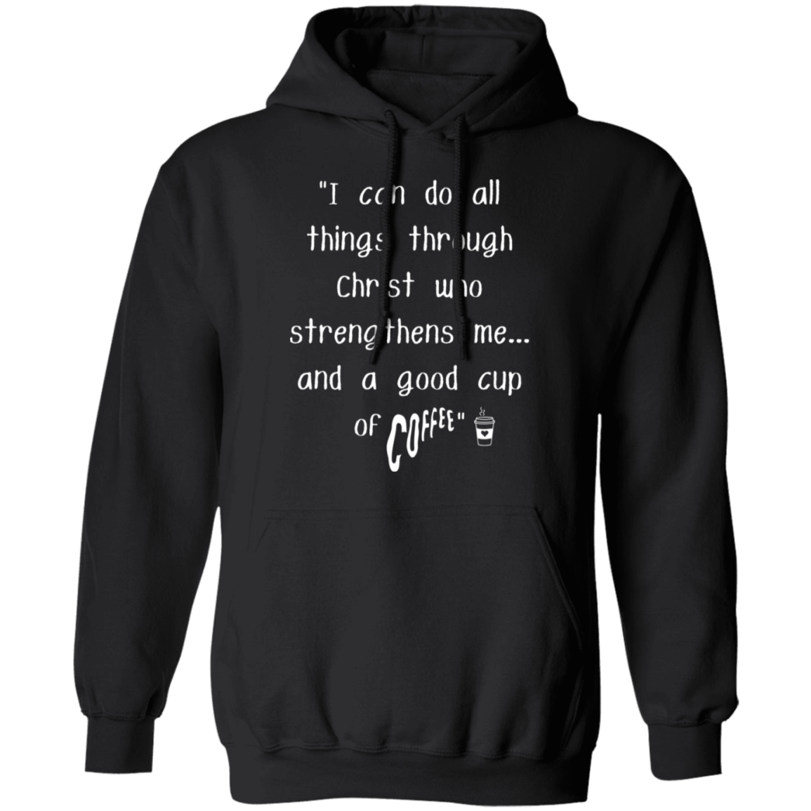 Christian Coffee  Pullover Hoodie