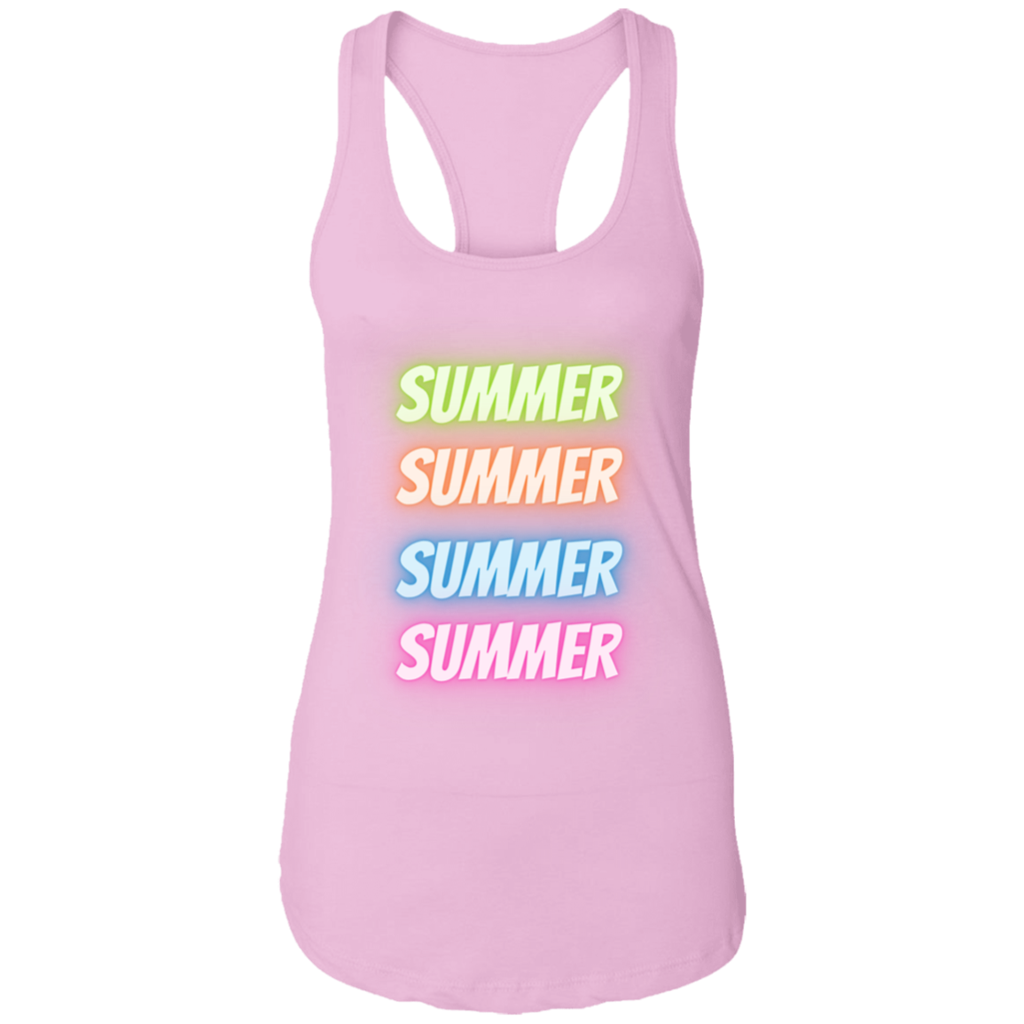 Summer Ladies Ideal Racerback Tank