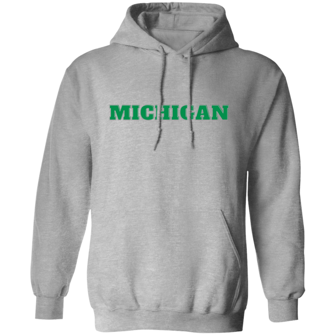 College  Pullover Hoodie, Michigan, Birthday Gift Unisex Hoodie