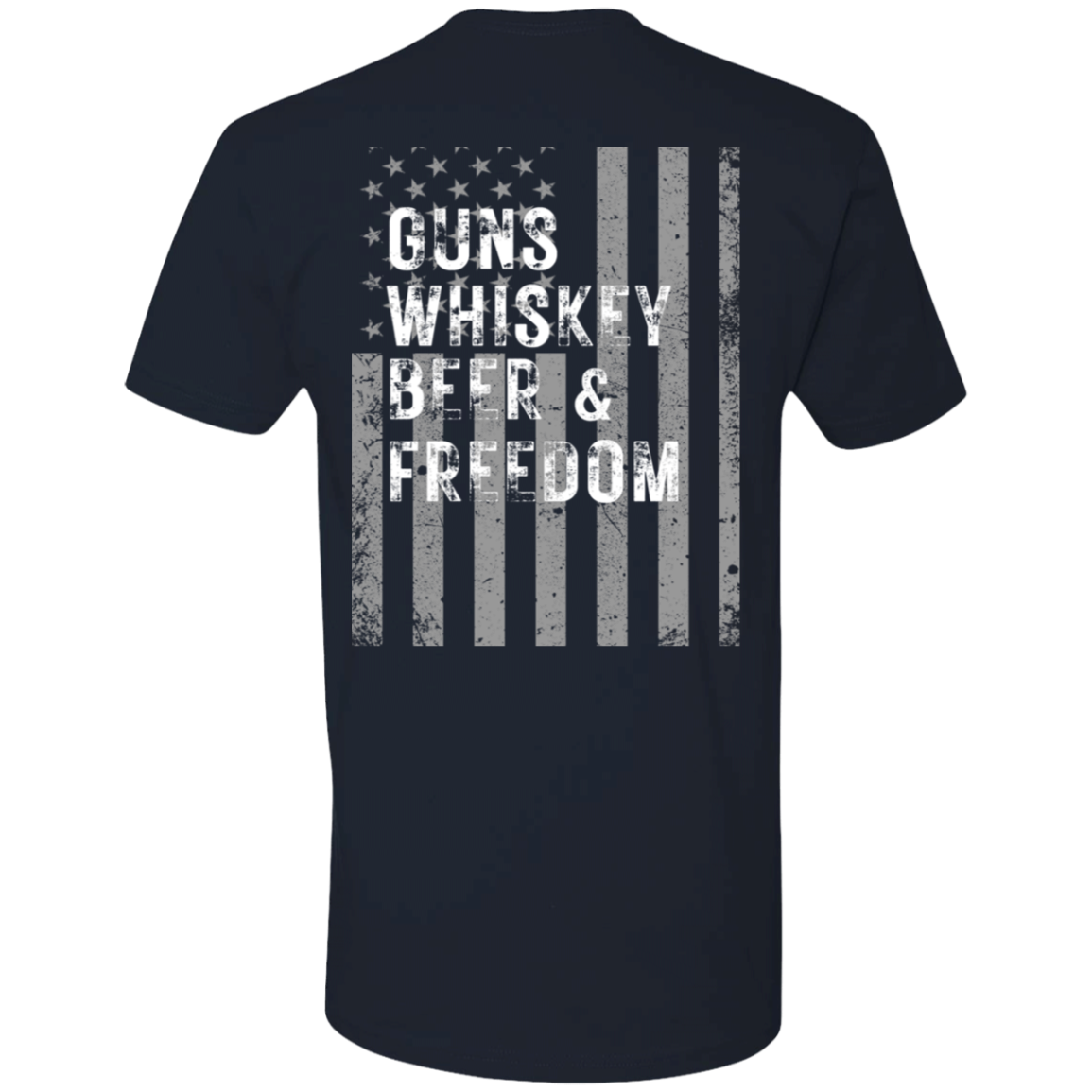 Guns Whiskey Beer & Freedom T-shirt