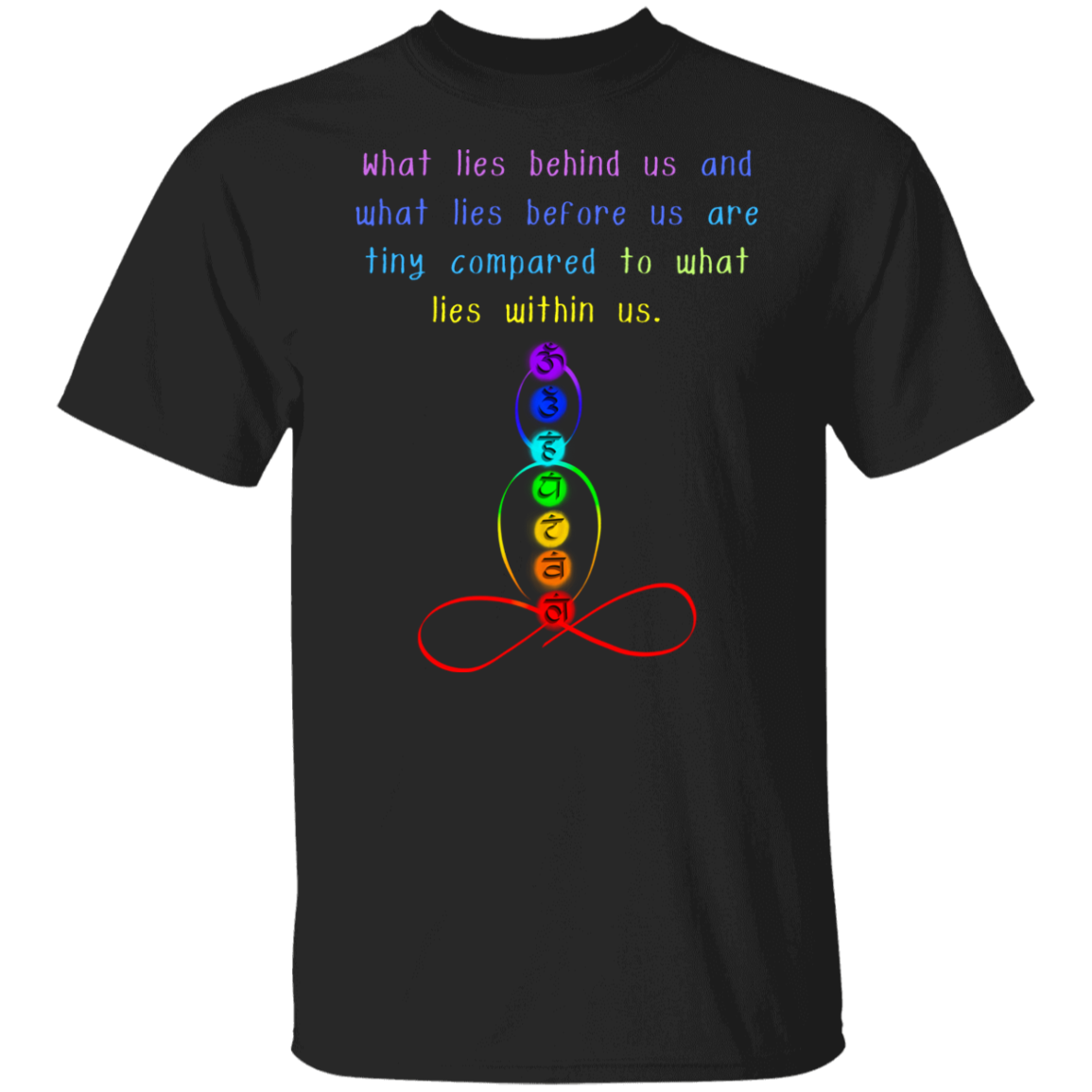 Chakra  T-Shirt /  Align Yourself /7 Chakras