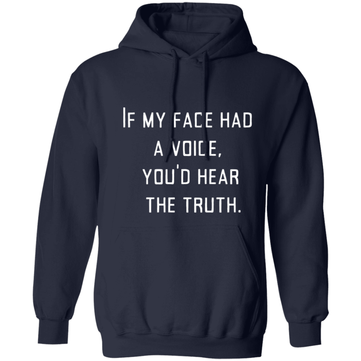 Facial Expressions Pullover Hoodie, Birthday Gift