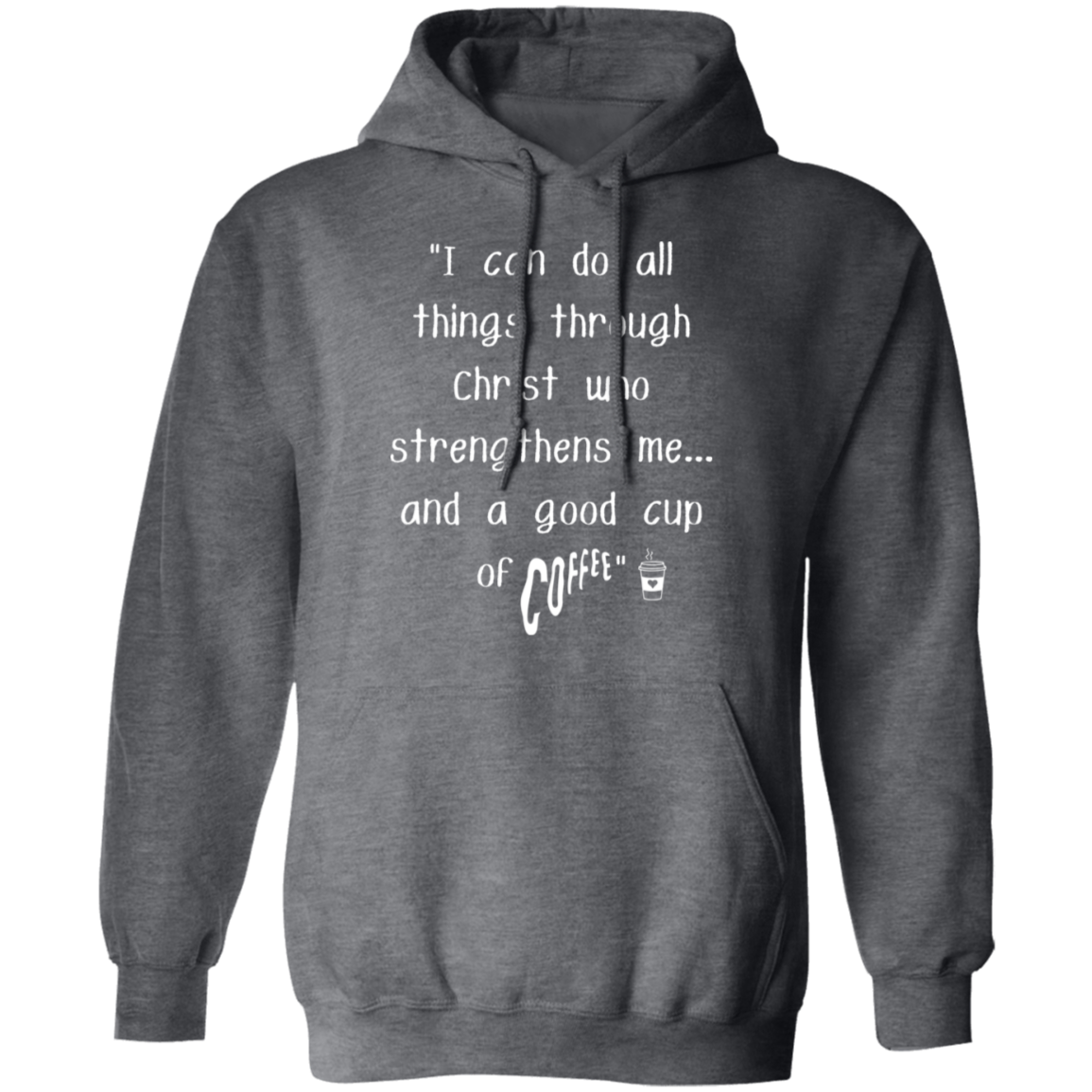 Christian Coffee  Pullover Hoodie