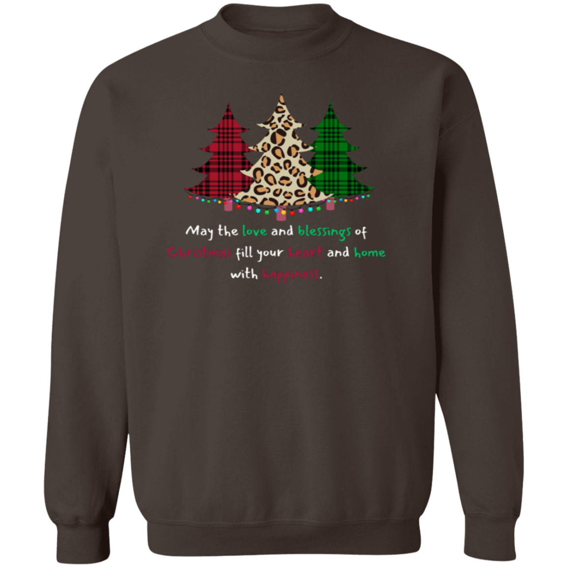 Christmas Love  Crewneck Pullover Sweatshirt Birthday, Christmas Gift