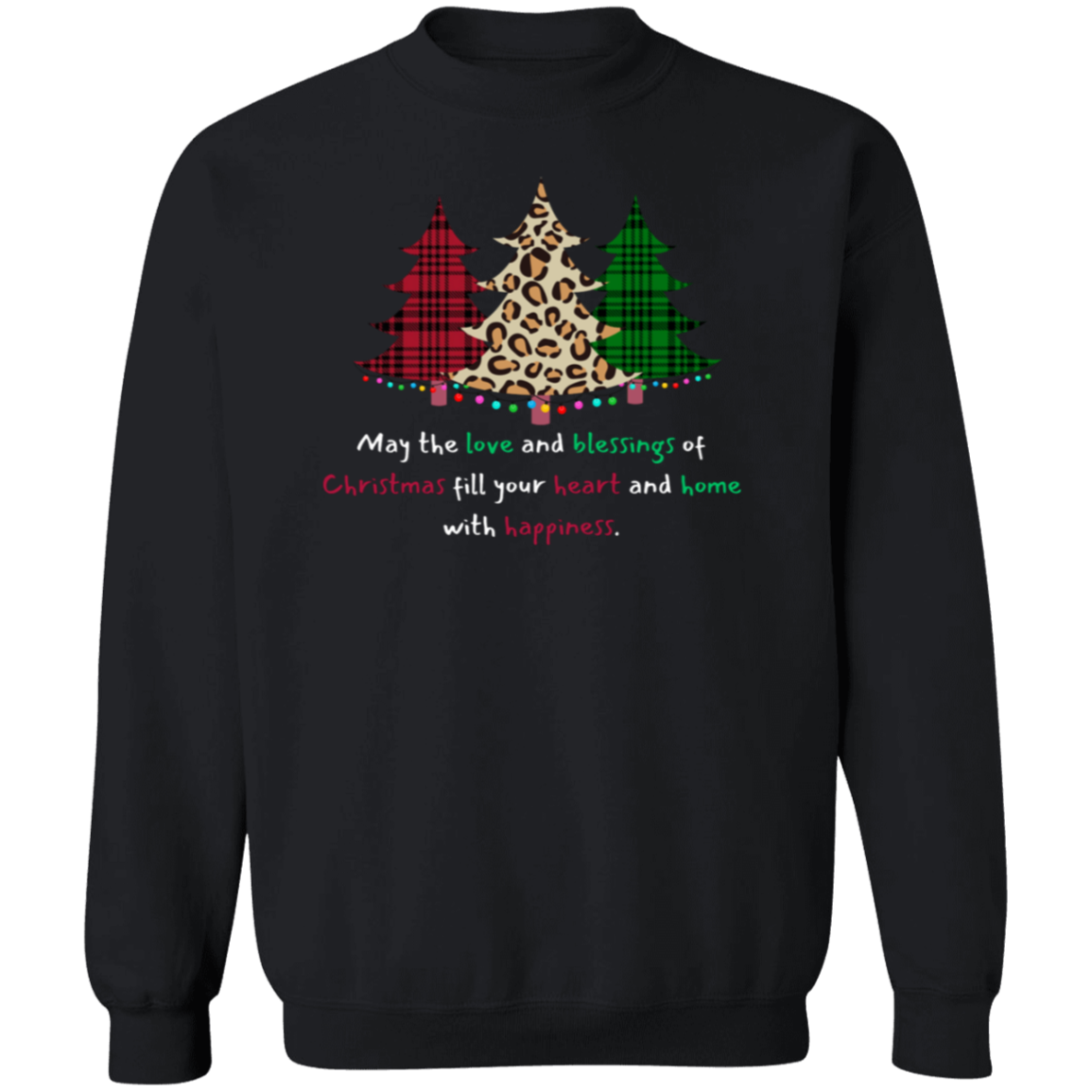 Christmas Love  Crewneck Pullover Sweatshirt Birthday, Christmas Gift