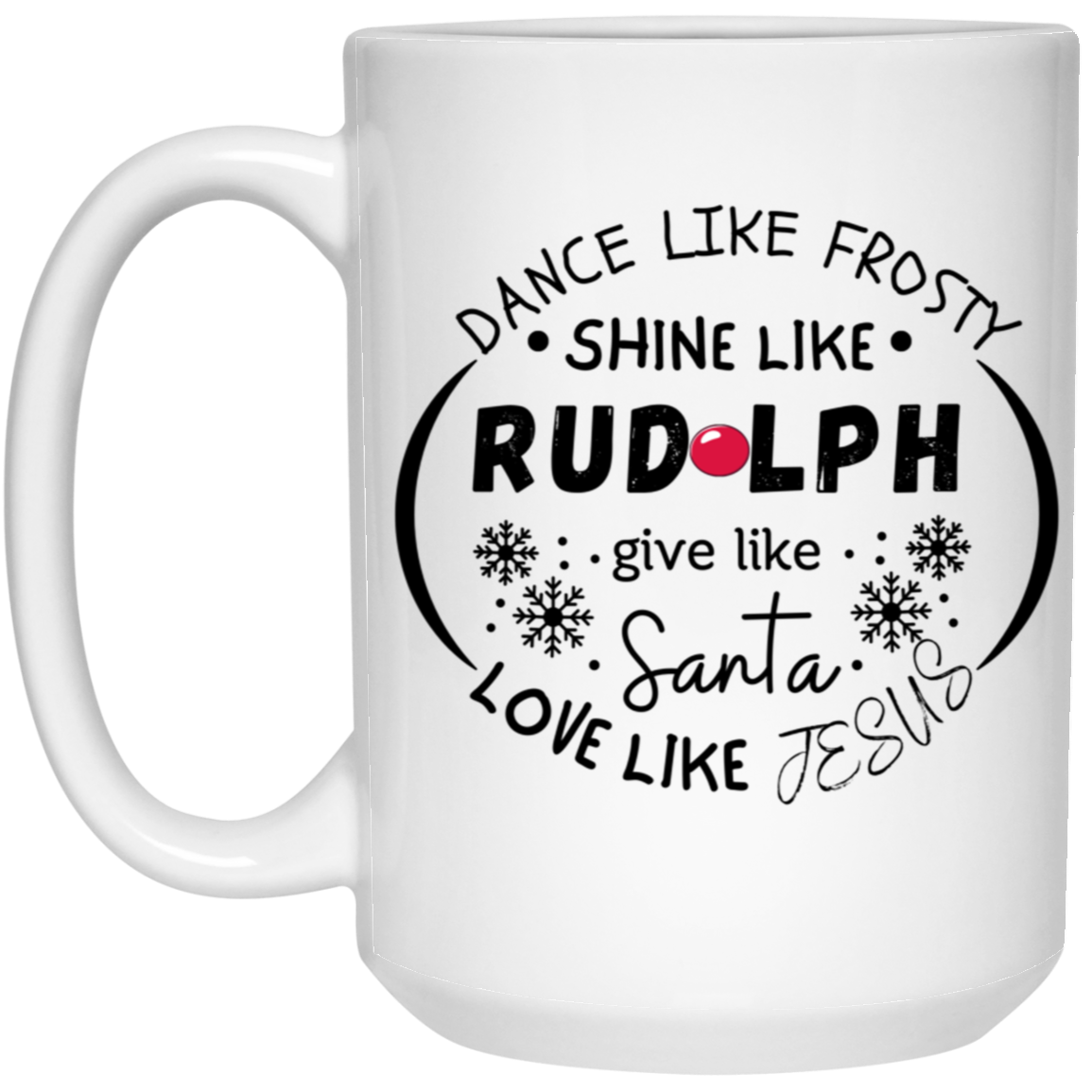 Christmas Frosty Gift Mug White Mug