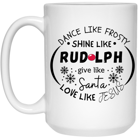 Christmas Frosty Gift Mug White Mug