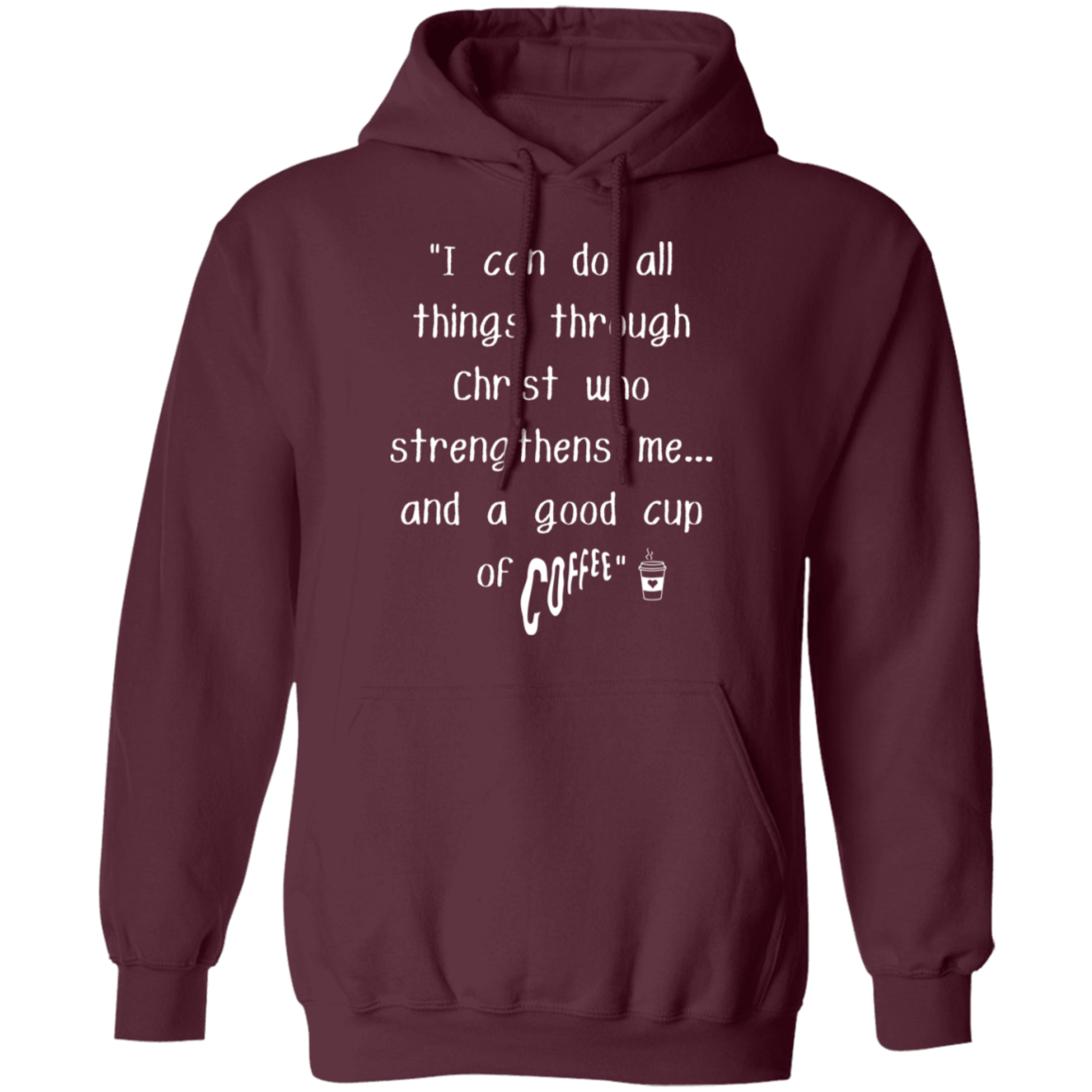 Christian Coffee  Pullover Hoodie