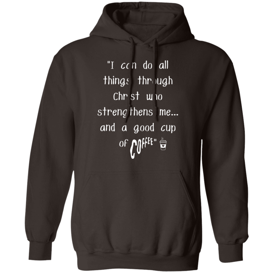 Christian Coffee  Pullover Hoodie
