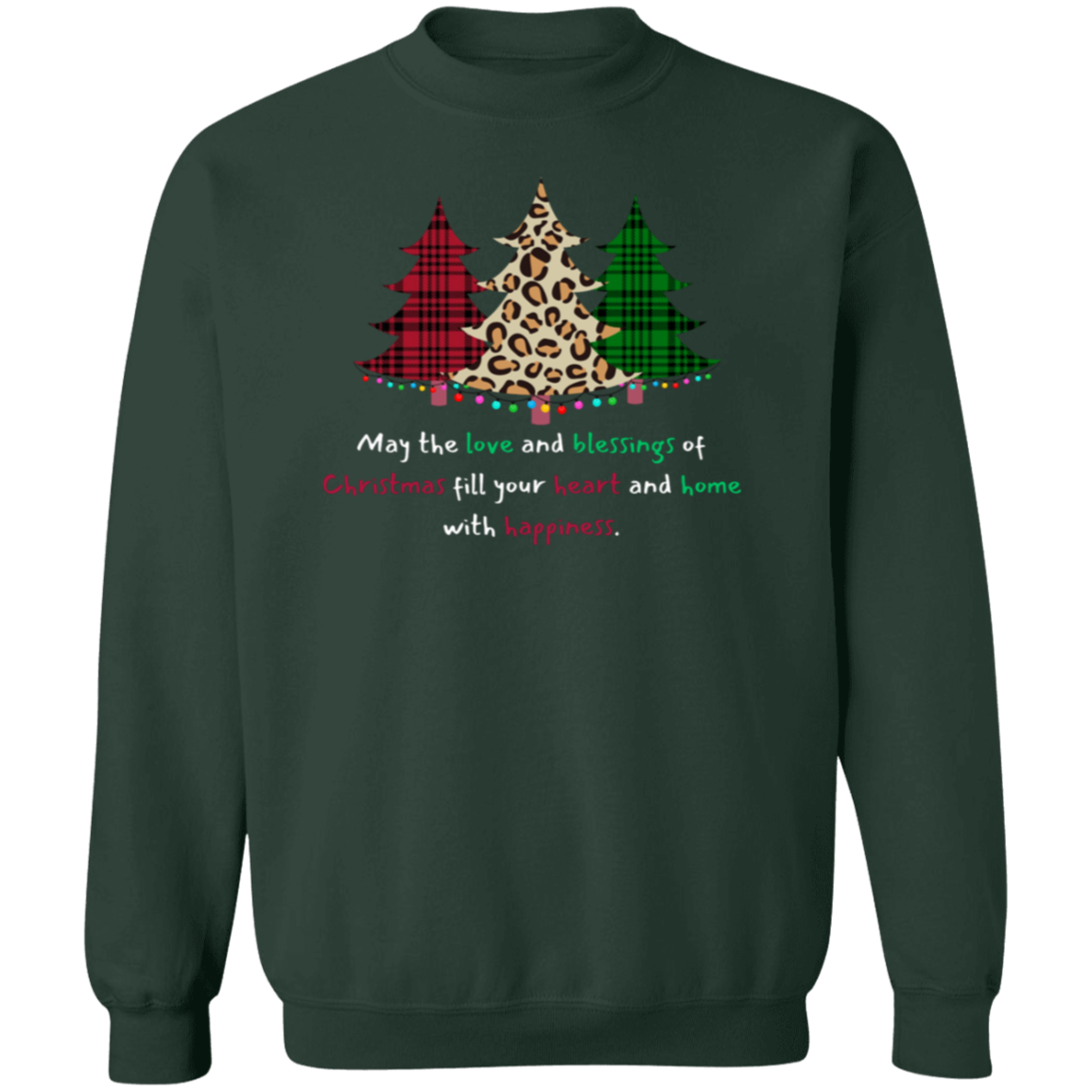 Christmas Love  Crewneck Pullover Sweatshirt Birthday, Christmas Gift