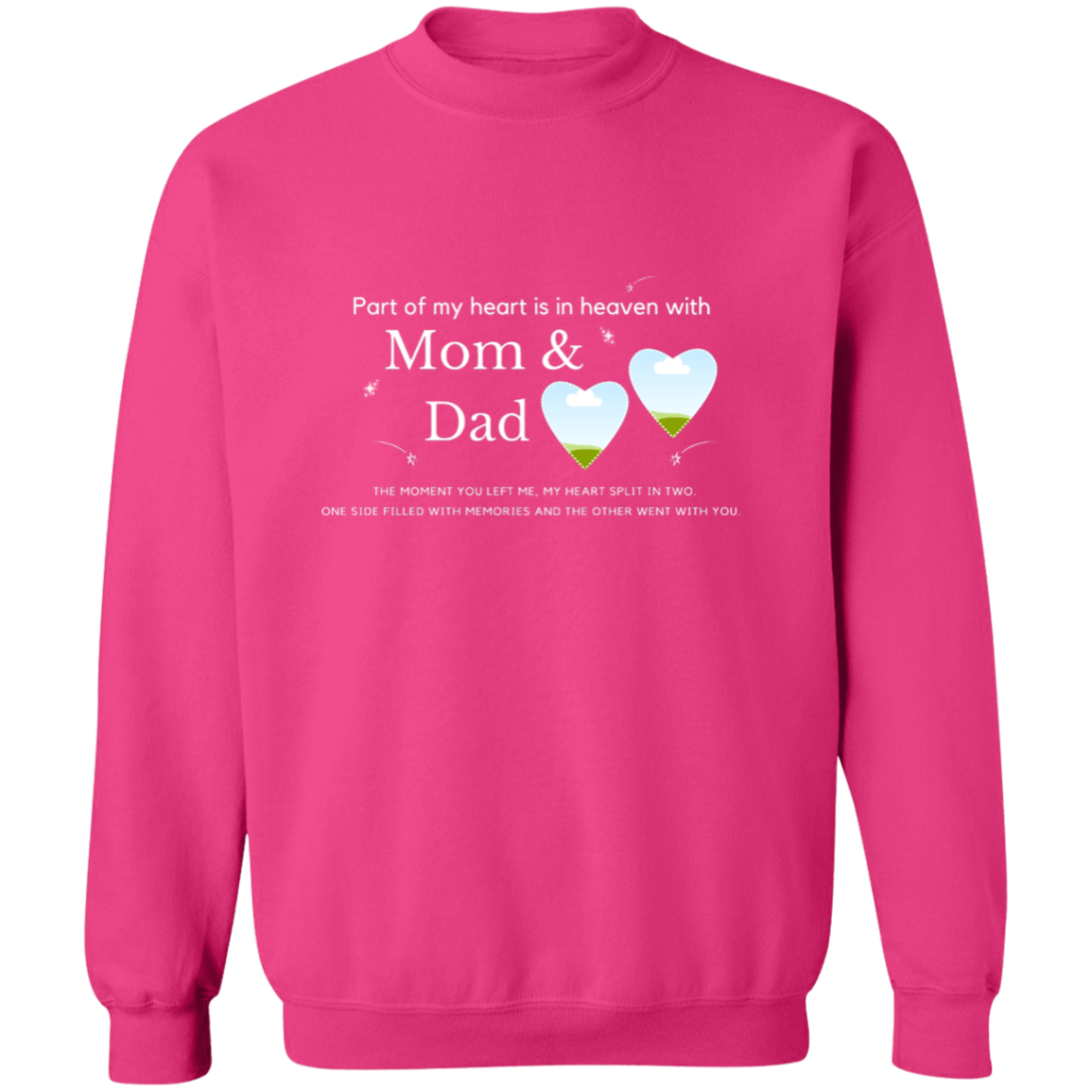 Personalized  Crewneck Pullover Sweatshirt