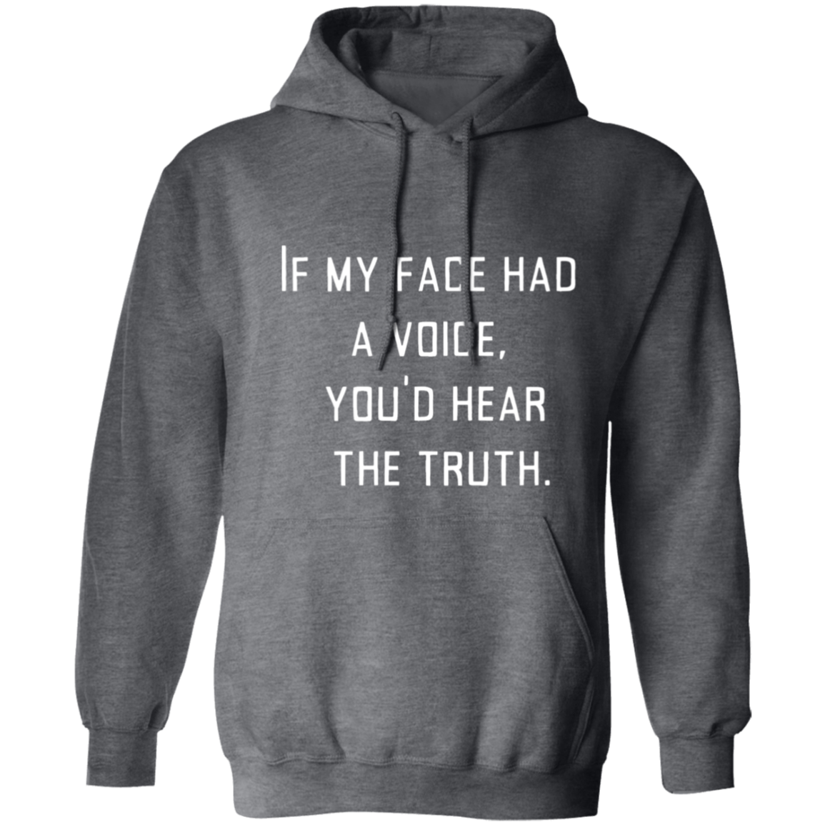 Facial Expressions Pullover Hoodie, Birthday Gift