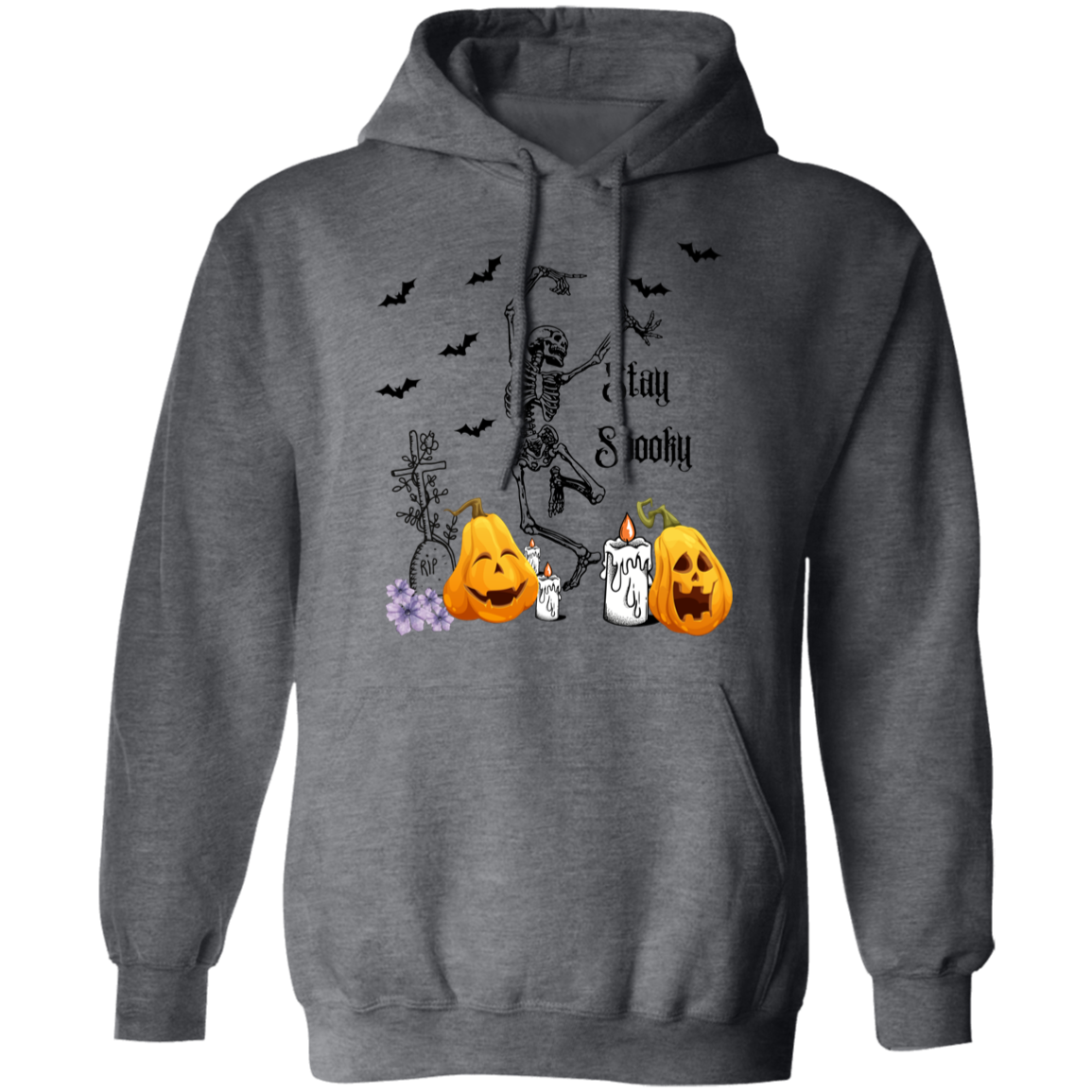 Stay Spooky Halloween Pullover Hoodie, Spooky Season, Pumpkin Season