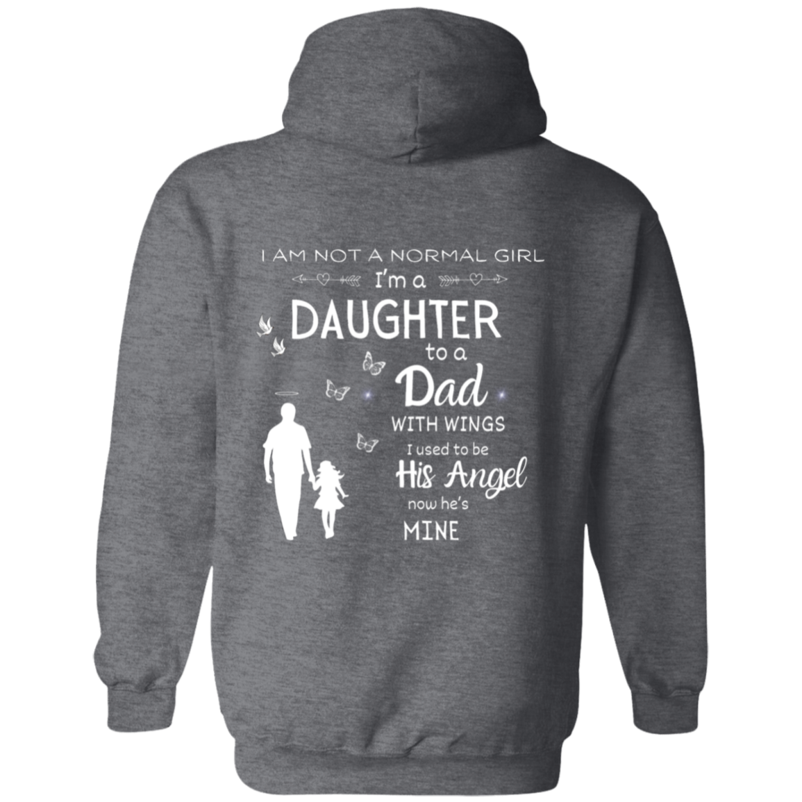 Dad Memorial Hoodie, Memorial Gift, RIP Shirt, Remembrance Pullover Hoodie