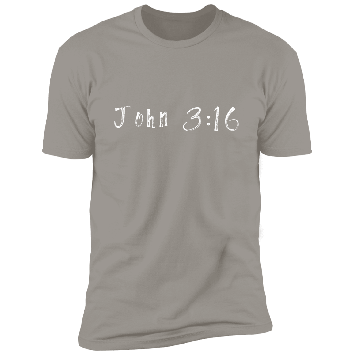 John 3:16  Christian Men's Short Sleeve Tee