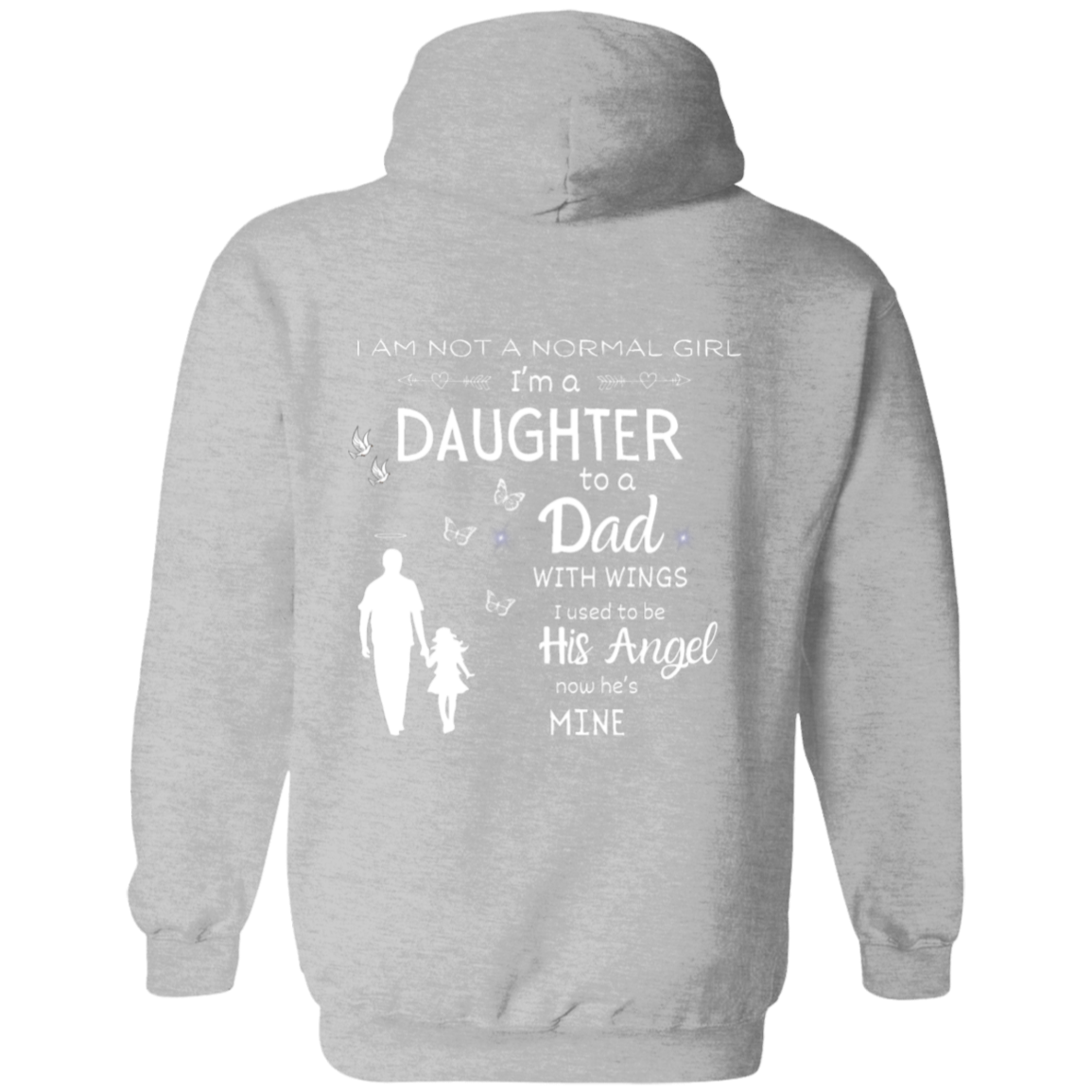 Dad Memorial Hoodie, Memorial Gift, RIP Shirt, Remembrance Pullover Hoodie