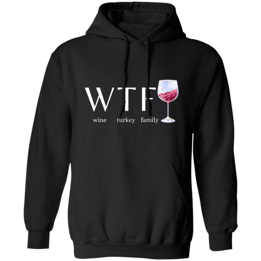 Wine hoodie for the holiday season, Wine Turkey Family 