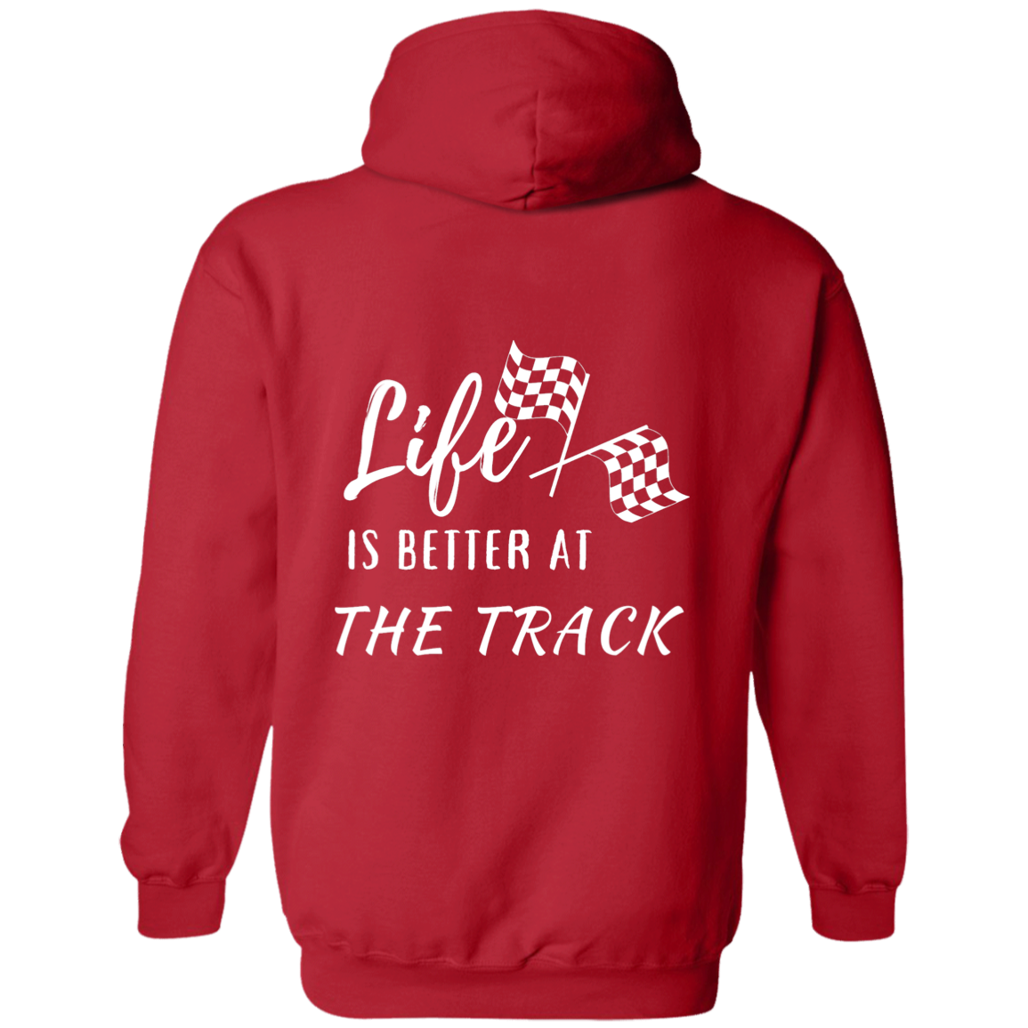 Race Track Unisex  Pullover Hoodie Soft & Comfy