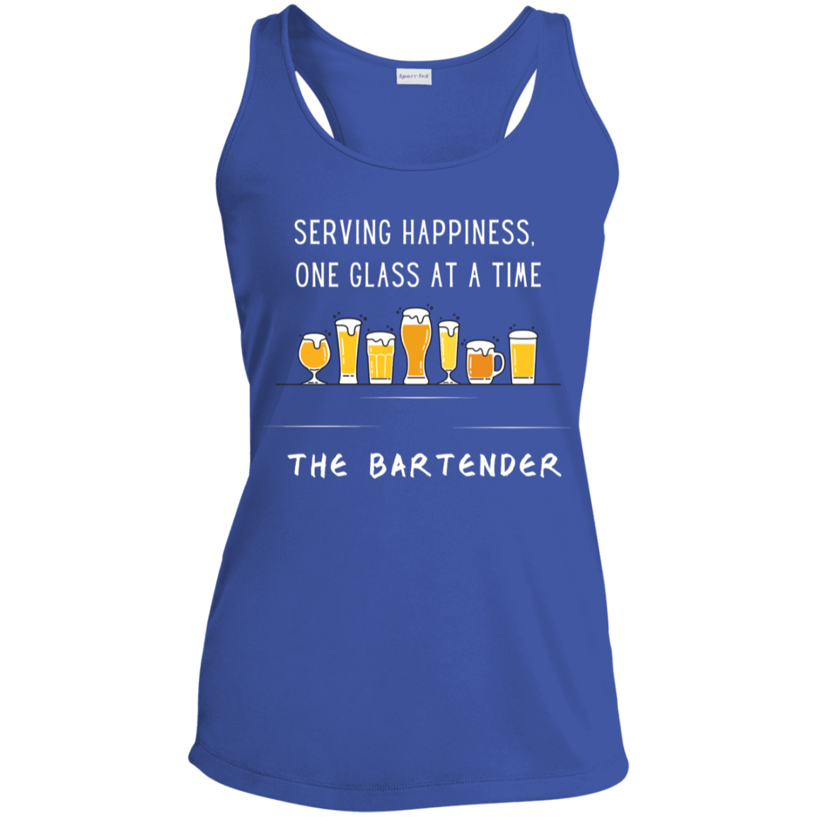 Bartenders Ladies' Performance Racerback Tank