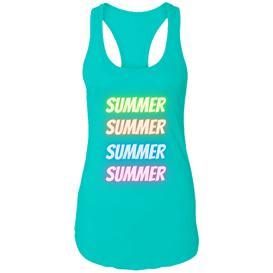 Summer Ladies Ideal Racerback Tank