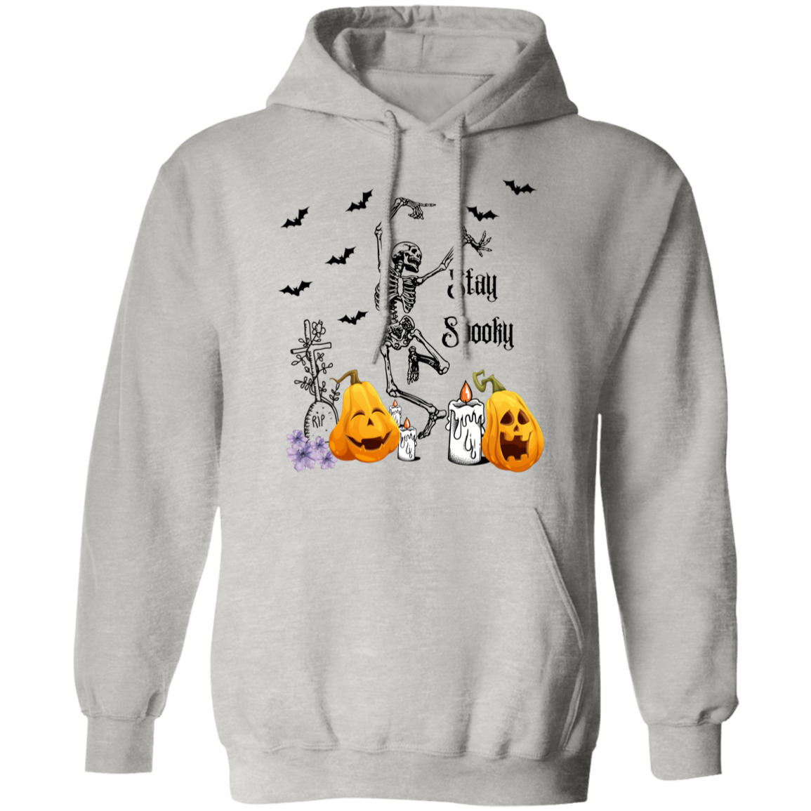 Stay Spooky Halloween Pullover Hoodie, Spooky Season, Pumpkin Season