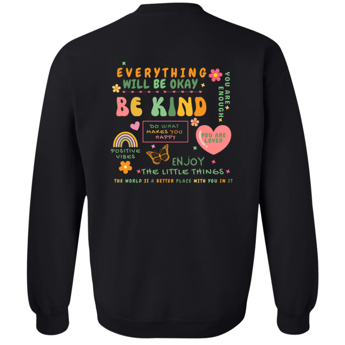 Everything Will Be Okay Anxiety Hoodie, Mental Health Support