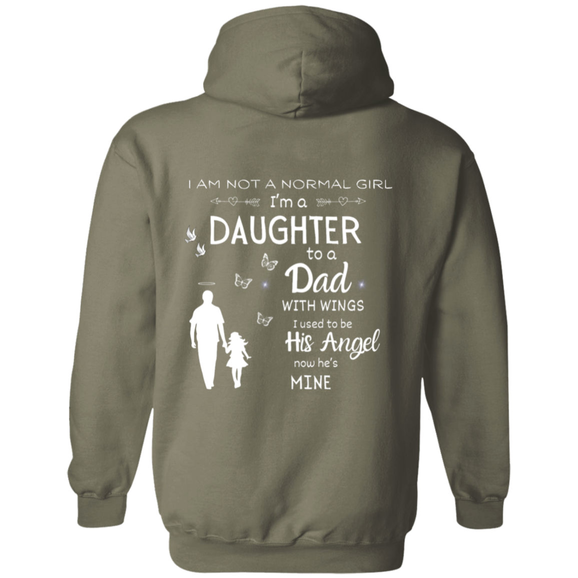 Dad Memorial Hoodie, Memorial Gift, RIP Shirt, Remembrance Pullover Hoodie