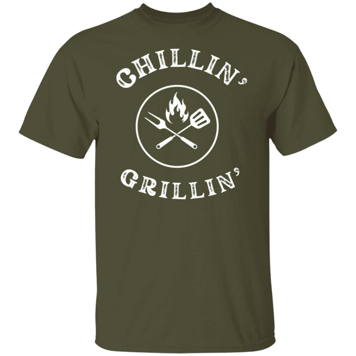 BBQ Tee Chillin' / Grillin' Men's Summer T-Shirt