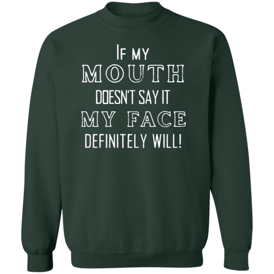 Fun Humor Sweatshirt, Humor Crewneck Pullover Sweatshirt, Birthday Gifts. Gifts