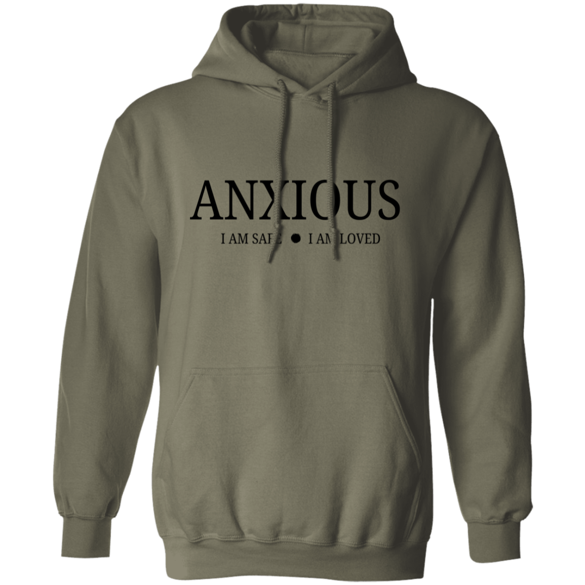 Anxious Hoodie, Mental Health Awareness, Anxiety Support