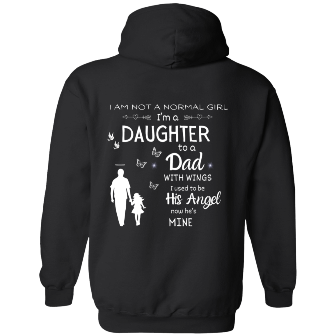 Dad Memorial Hoodie, Memorial Gift, RIP Shirt, Remembrance Pullover Hoodie