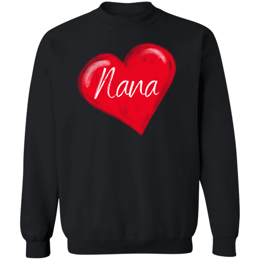 Nana Gift Crewneck Pullover Sweatshirt, Birthday Gifts