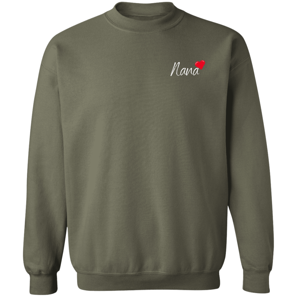 Nana Love  Crewneck Pullover Sweatshirt, Gifts for Nana