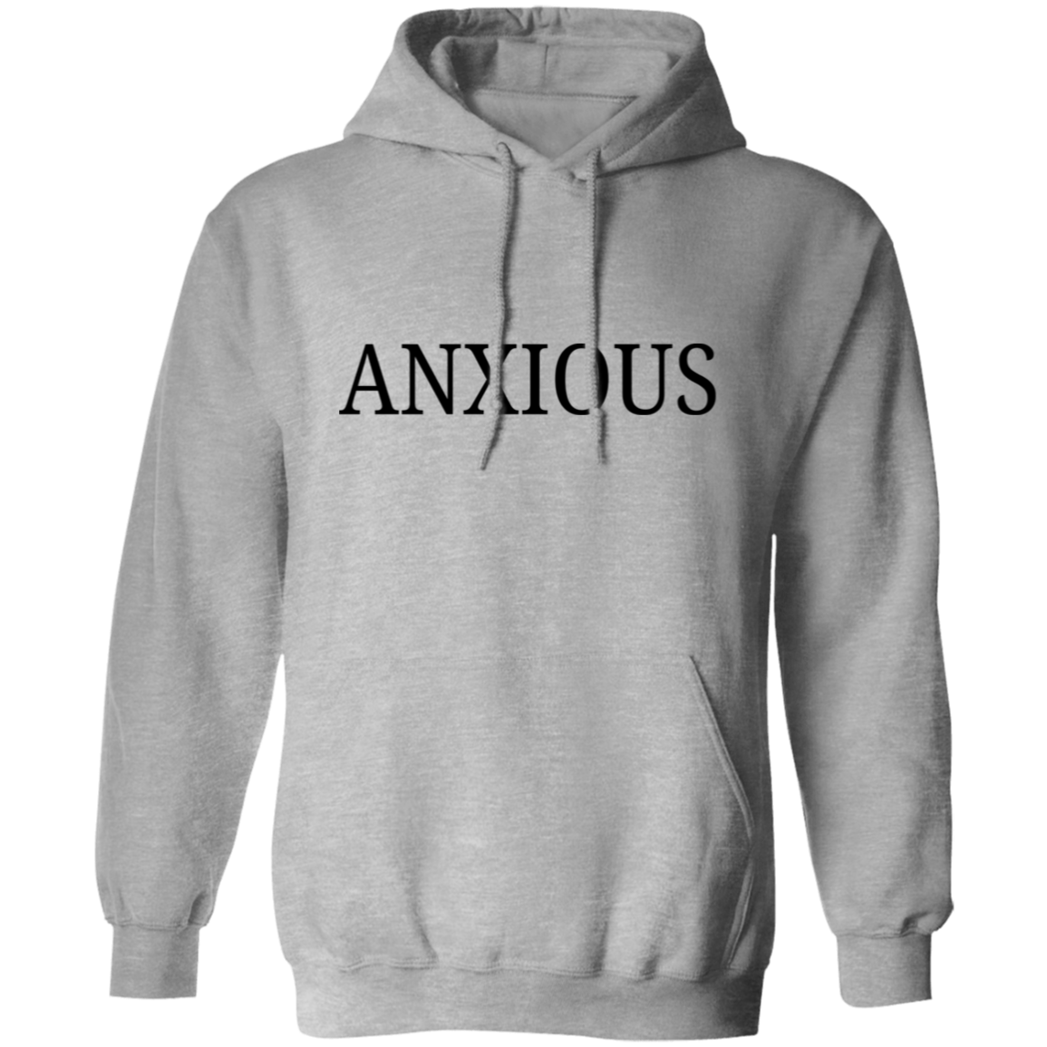 Anxious Hoodie, Mental Health Awareness, Anxiety Support