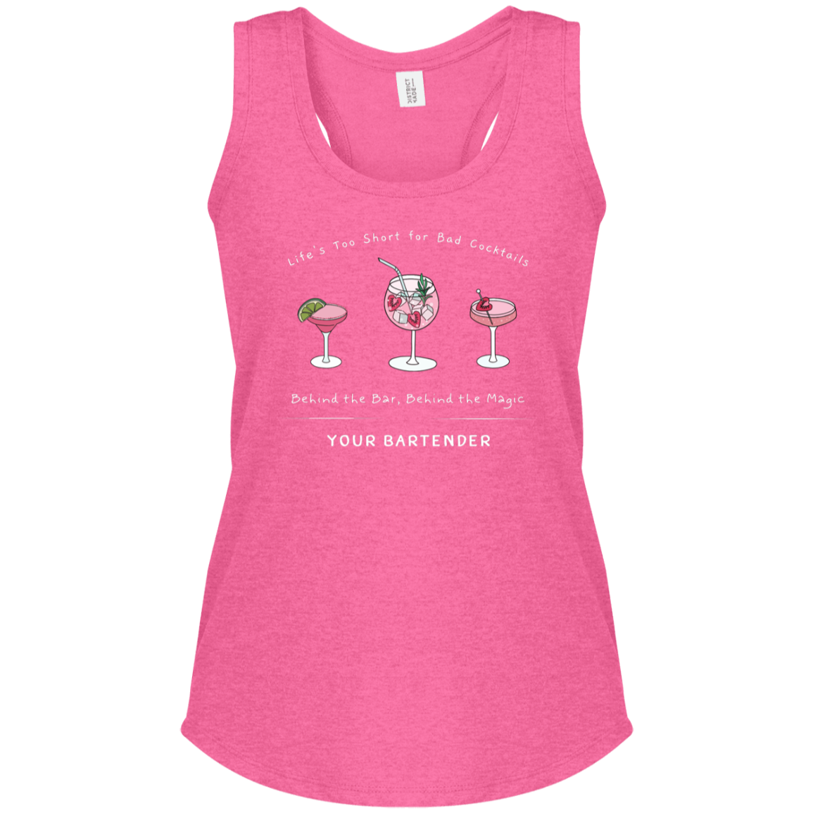 Bartender  Women's Perfect Tri Racerback Tank