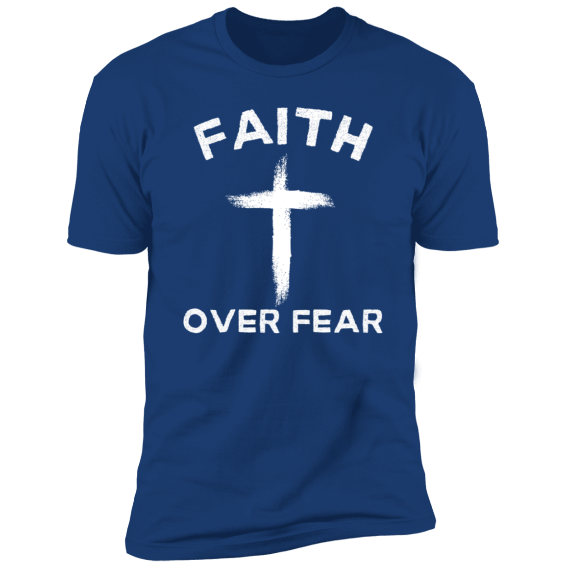 Faith Over Fear Men's Christian Faith /Short Sleeve T-Shirt